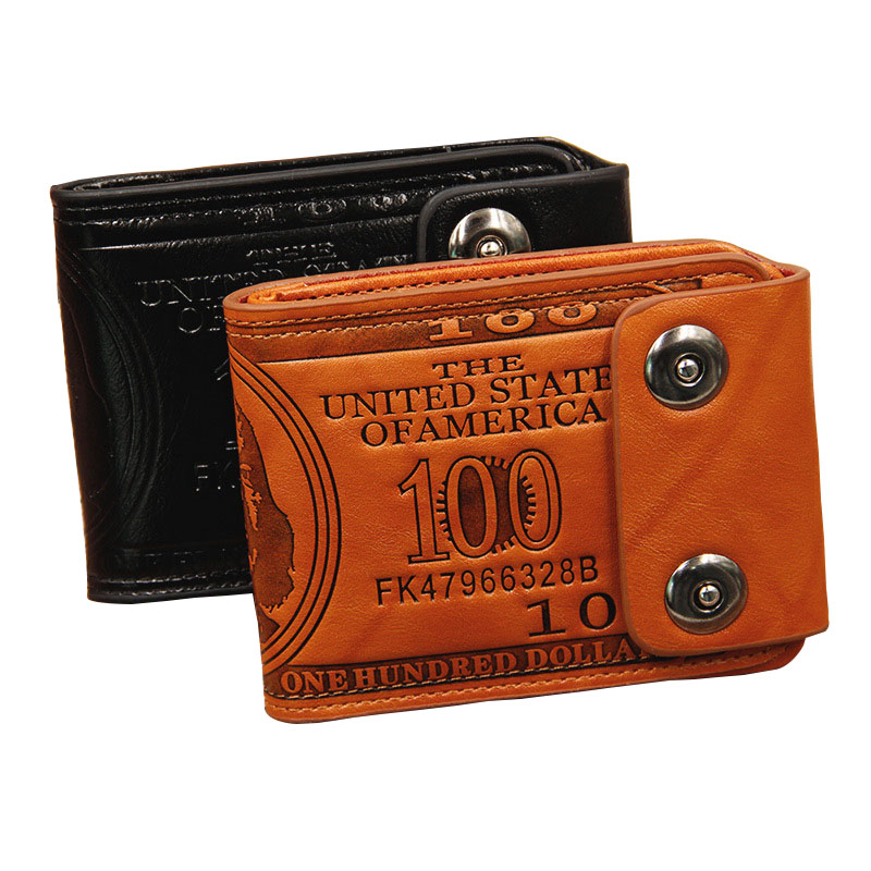 

2020 Vintage Men Wallets Leather clutch bag men Luxury Coin Pocket Hasp Short Slim Male Purses Portomonee Carteria, Black-2