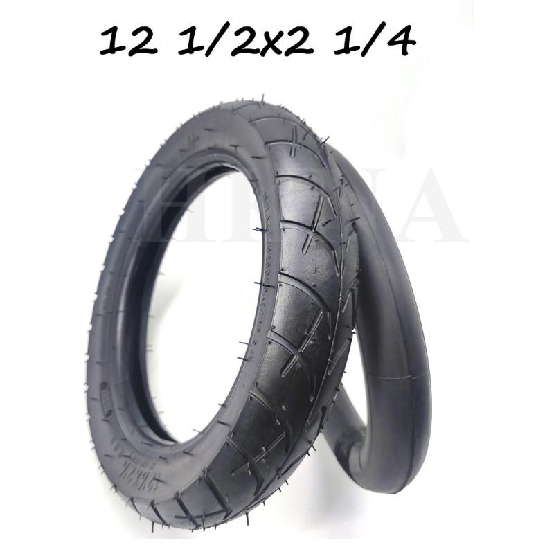 

Mini Motorcycle 12 1/2x2 1/4 Tire 12 Inch Pneumatic Tires Inner Tube Tyre for Baby Stroller Folding Bike Electric Vehicle