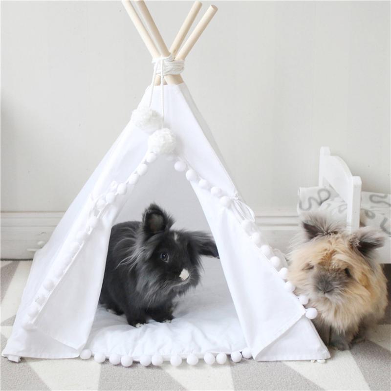 

Teepee Tent for Kids Foldable Children Play Tents for Girls and Boys 100% Cotton Canvas Playhouse Toys Girl and Child Indoor