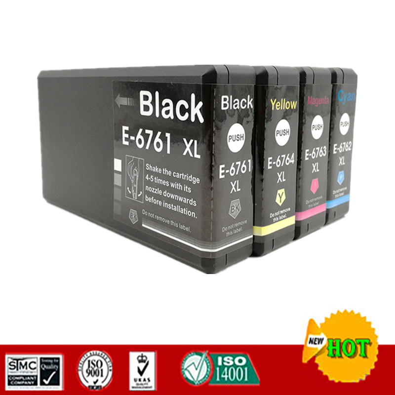 

Compatible ink cartridge for T6761 - T6764 suit for WorkForce Pro WP-4010/4020/4023/4090/4520/4530/4533/4540/4590 etc