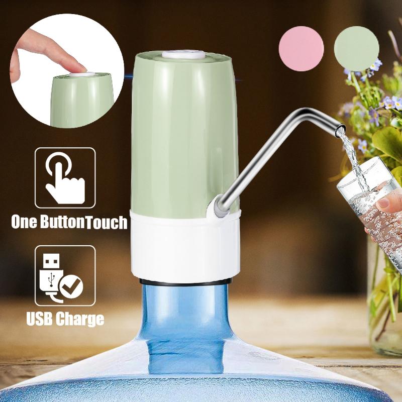 

USB Charge Electric Water Dispenser Portable Gallon Drinking Bottle Switch Smart Wireless Water Pump Treatment Appliances
