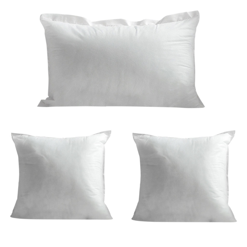 

White Cushion Inserts Decorative Pillows Core PP Cotton Filling Sofa Home Decorative Cushions for Sofa Seat T200820, Beige
