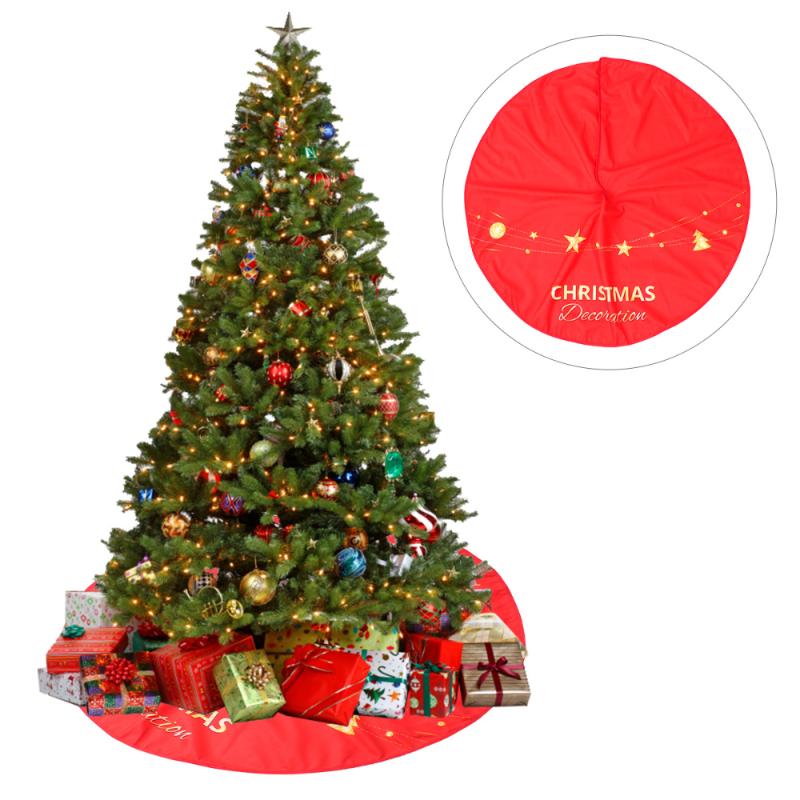 

1Pc Tree Skirt Mat Tree Bottom Cover Xmas Skirt Xmas Dress Accessory For Home Party