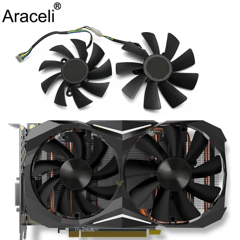 

87MM GA92S2H 100MM GAA8S2H GAA8S2U 4Pin Cooler Fan For ZOTAC GTX 1060 1070 Ti MINI HA 1080 Ti MINI Dual Graphic Card Cooling Fan