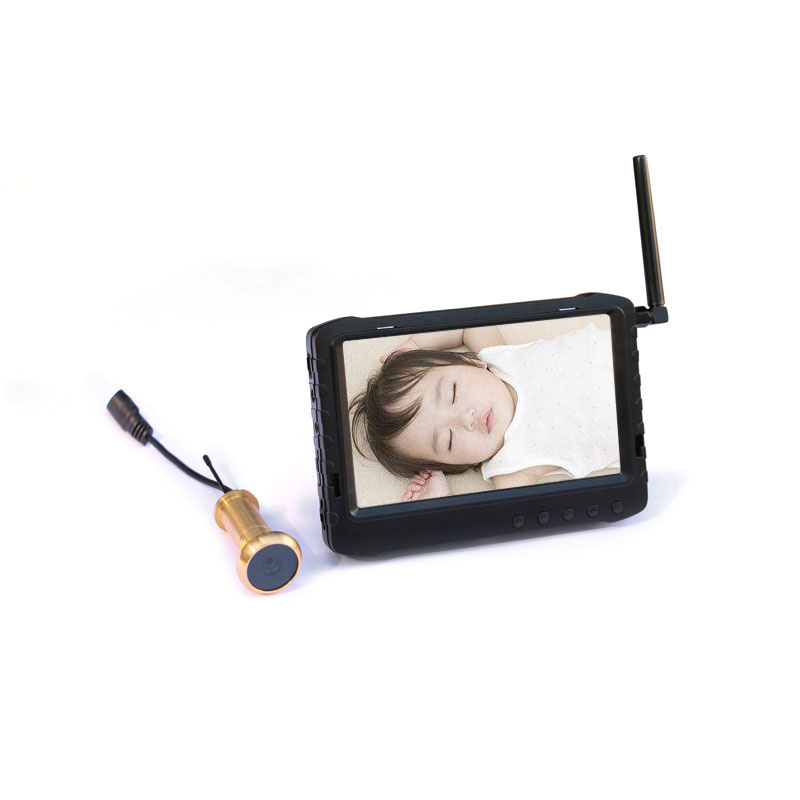 

High quality motion detect function 5.8g wireless 24 hours monitoring door peephole camera with recorder door viewer camera