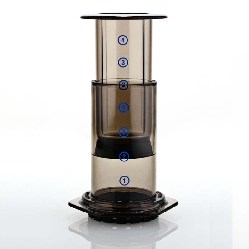 

Good Music Pressure Portable Coffee Machine Manual French Press Manual Coffee Machine to Send 350 PCs Filter Paper