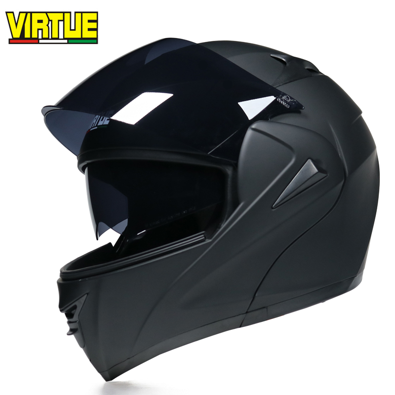 

New fashion double lens flip up motorcycle helmet motocross full face helmet racing helmets fit for men women, A3