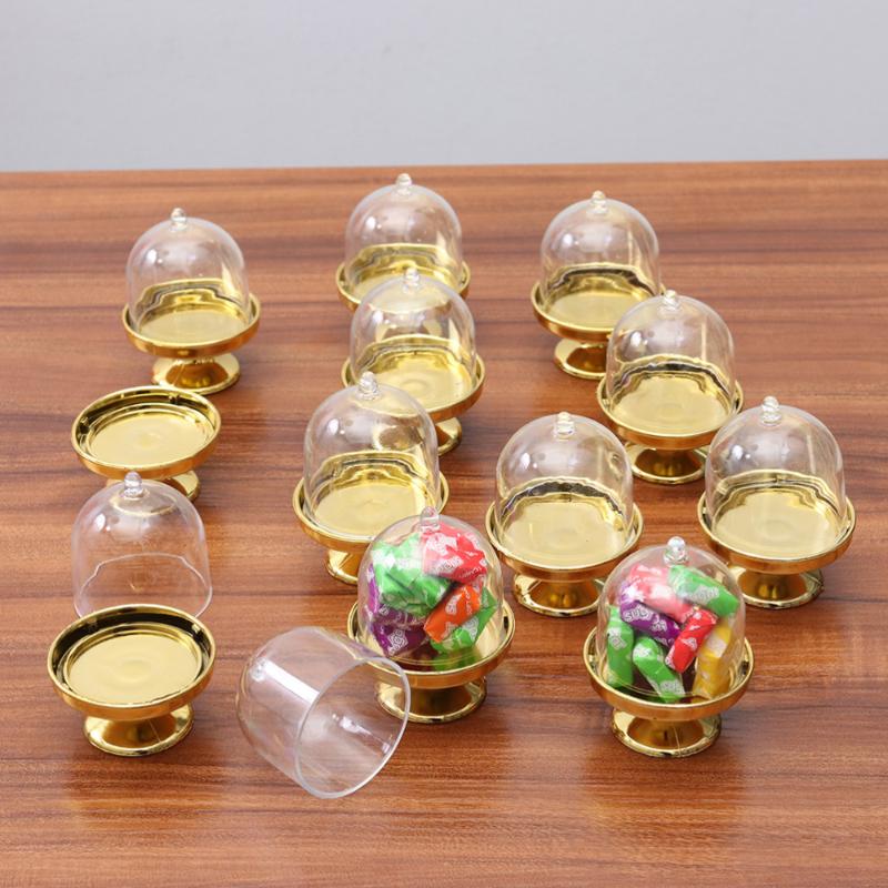 

36Pcs Transparent Candy Boxes Tray Candy Holders Party Favors (Paper Boxed