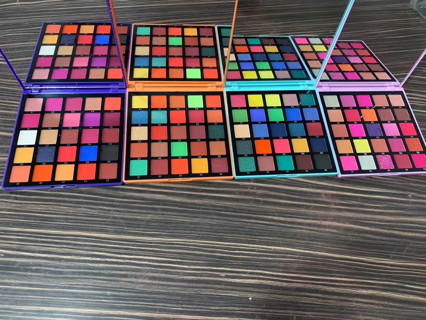 

Hot buy Makeup Eye shadow Palette 25 Color Glitter Shimmer Matte Eyeshadow Palette Purple Orange Blue pink 4 Styles Christmas Gifts