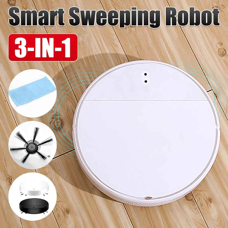 

Multifunctional Smart Floor Cleaner Auto Rechargeable Smart Sweeping Robot Dry Wet Sweeping Home Vacuum Cleaner Cleaning Tools