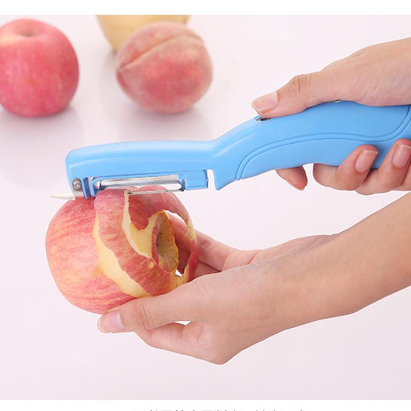 

Electric Fruit Vegetable Apple Peeler For Knife Potato Peelers Carrot Slicer Kitchen Gadgets Batteries Not Included