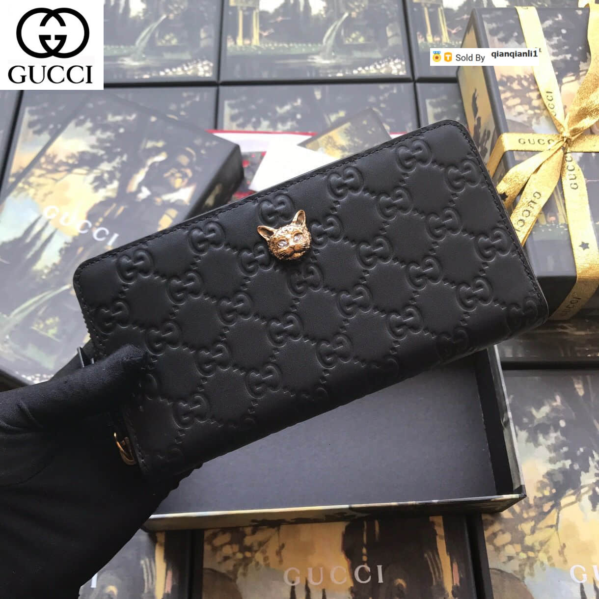 Portefeuille Chat Noir Distributeurs En Gros En Ligne Portefeuille Chat Noir A Vendre Dhgate Com