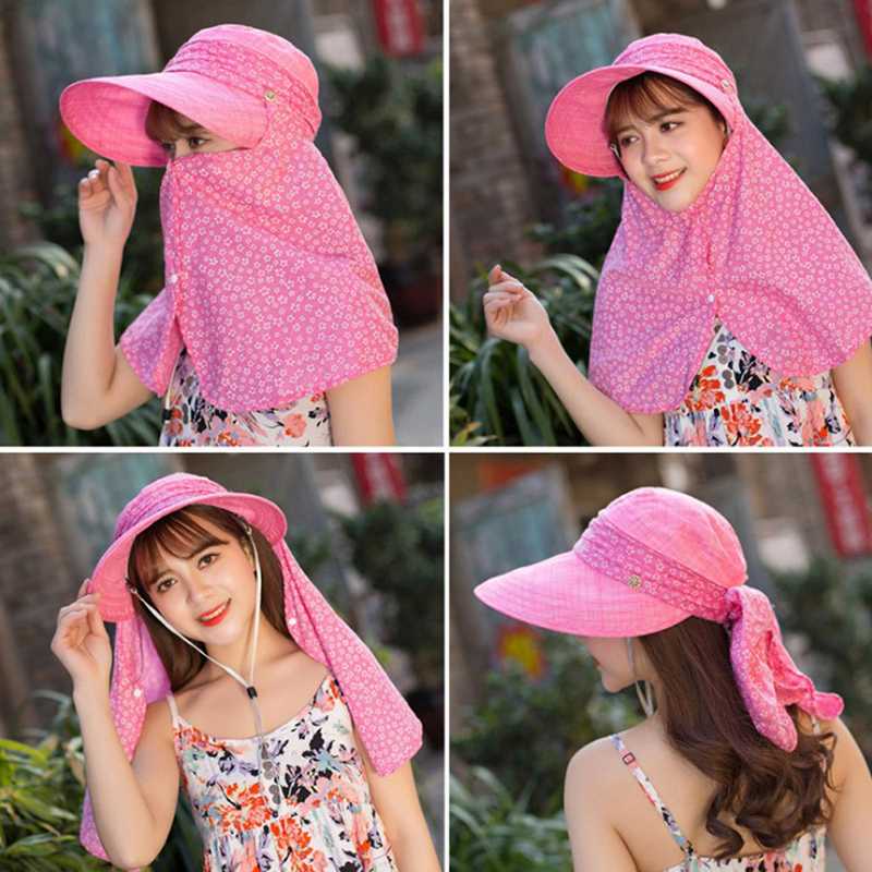 

Foldable Summer Sun Women Ladies Holiday Visor Hat Beach Roll Up Wide Brim Cap Summer Hat For Women Straw Chapeu Feminino, Red