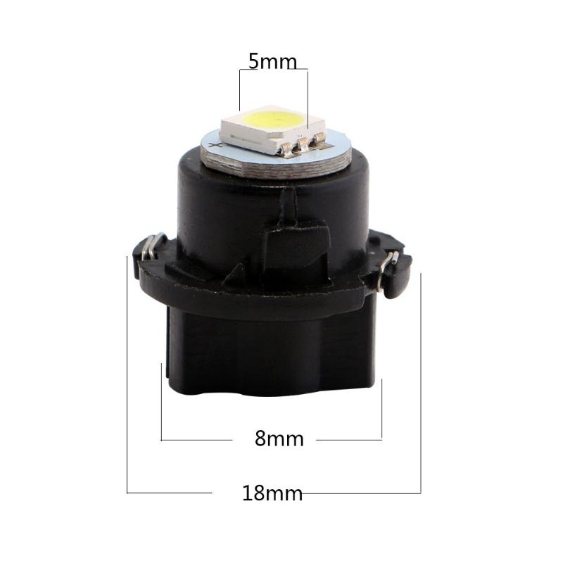 

1piece Lamp Lights SMD Car Dashboard Warning Indicator light Instrument Cluster Panel T6 T6.5 LED, As pic