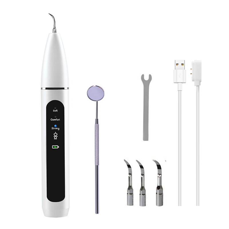 

Waterless Pet Grooming Tools for Teeth Scaling Whitening Portable Rechargeable Battery Drive USB Charge 5V High-Frequency Vibration 3 Gears