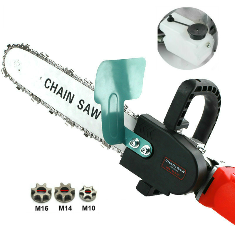 

11.5inch Electric Chainsaw Bracket Adjustable Universal M10/M14/M16 Chain Saw Part Angle Grinder Into Chain-Saw