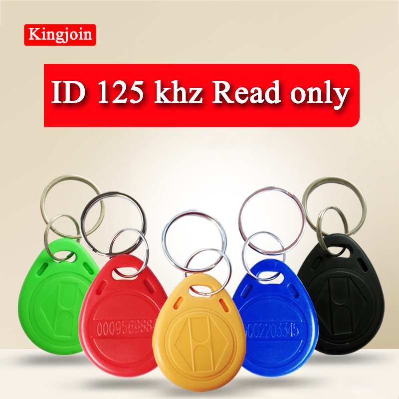 

100 125khz RFID Keychain Sticker Card Label Key ID Keychain TK4100 Access Control Access Control EM Token Portal Reade