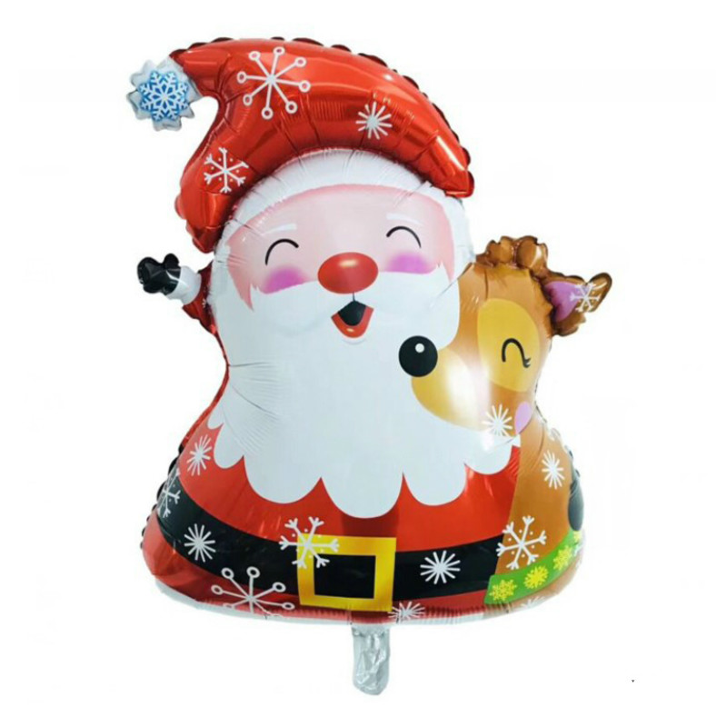 

Noel 2020 Christmas Santa Claus Foil Balloons Snowman Globos Christmas Balloon Party Decor Natal 2020 New Year kids