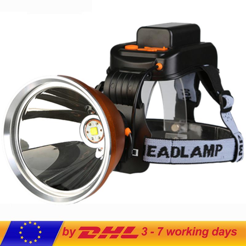 

Headlight cree xhp70 or xhp50 lamp beads Built-in 6*18650 lithium battery Direct charging Hunting led headlamp