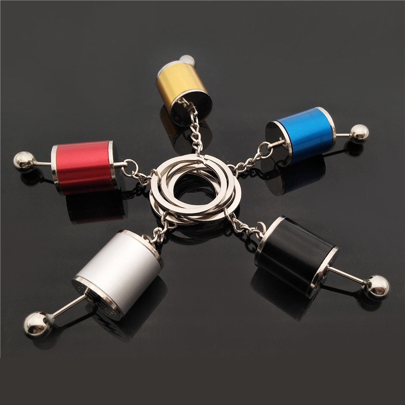 

Car Stalls Head Keychain Simulation Model Car Parts Gear Position Bag Accessories Chaveiro jewelry styling