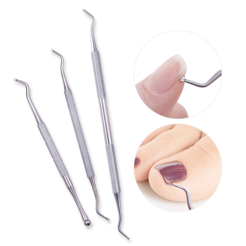 

1 Pc Dual-ended Nail Corrector Mixed Sizes Toe Finger Ingrown Nails Pedicure Manicureing Corrector Fixer Foot Care Tool