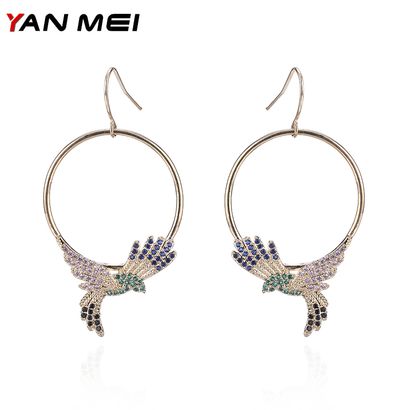 

Bird Eagle stud Earrings Elegant Earring For Women Brincos Pendientes Mujer For Party YME7660
