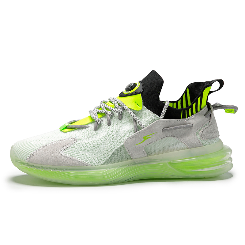 

New Arrival Brand Designer Sport Running Shoes Air Cushion Lightweight Breathable Sneakers Spring Fashion Women Running Shoe, Green