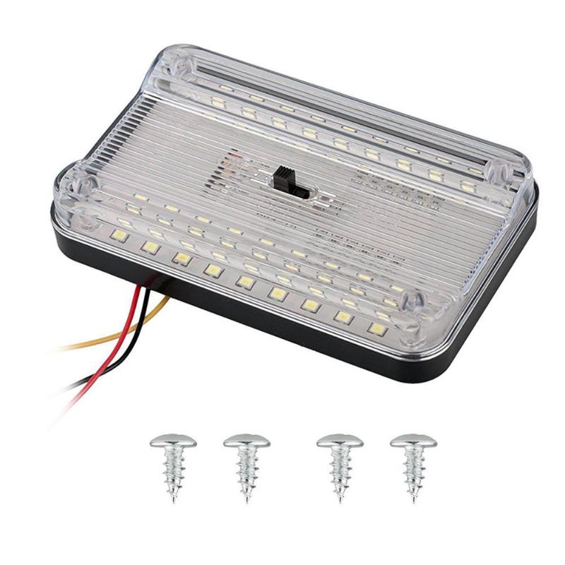 

36 LED Car Vehicle Interior Dome Roof Ceiling Reading Trunk Light Lamp 12V Car 36LED Indoor Roof Light, As pic