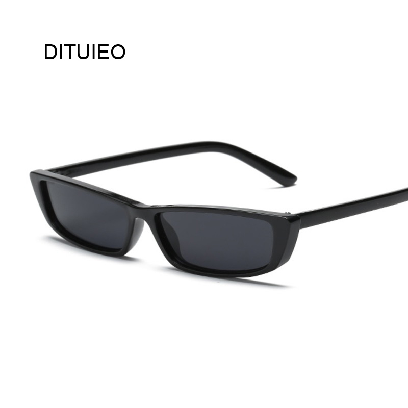 

Women Small Rectangle Sunglasses Black Frame Women Brand Designer Ladies Sun Glasses For Vintage Sexy Eyewear Shades