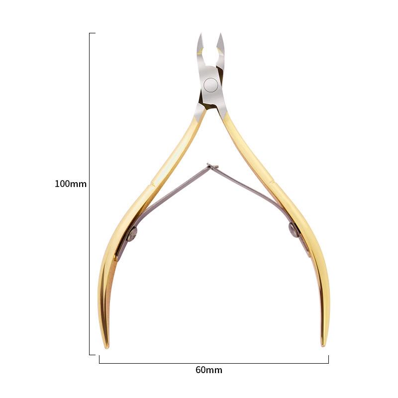 

Fingernail Toenail Cuticle Nipper Trimming Stainless Steel Nail Clipper Cutter Scissor Plier Manicure Tool Toenail Cuticle Nipper