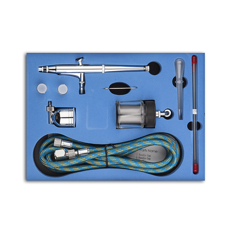 

Dual Action Airbrush Spray Gun Air Compressor Kit Art Painting Tattoo Manicure Craft Cake Spray Model Air Brush Nail Tool Set