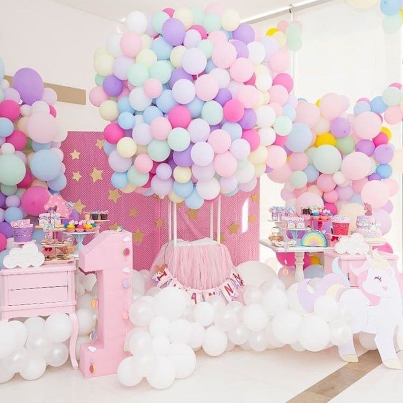 

30/50pcs Mix Color Macaron Latex Balloons Wedding Birthday Party 10inch Pink Mint Green Air Helium Latex Decor Baby Shower Toys