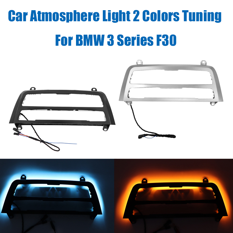 

For 3 Series F30 Car Neon Interior Door Ambient Lights Decorative Atmosphere Light Blue Orange 2 Colors Tuning Universal