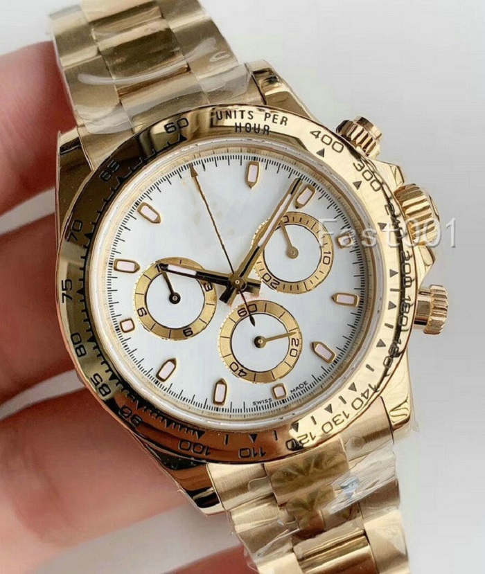 

Gold Fashion Top Mens designer Mechanical Stainless Steel 2813 Automatic Movement Men's Watch Sports Self-wind Watches Wristwatch
