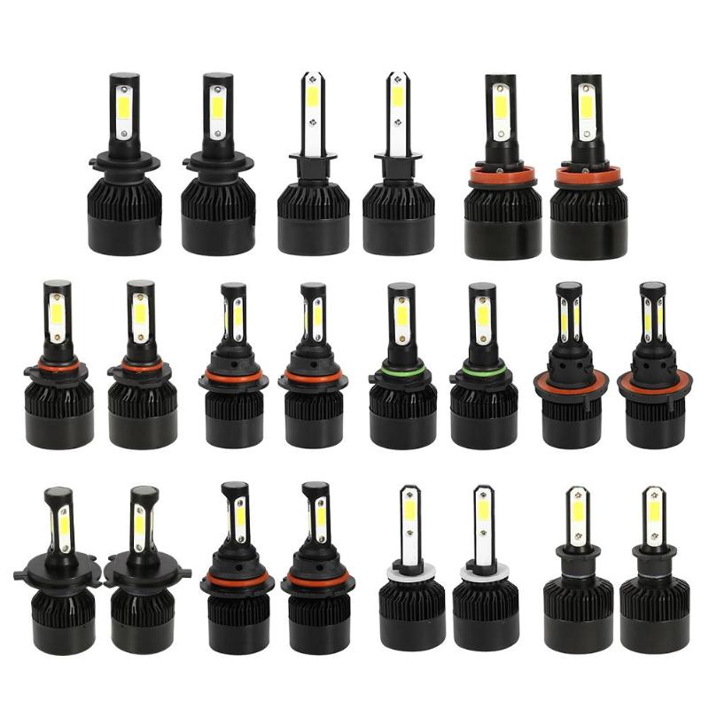 

2Pcs S2 Series COB LED Car Headlight Headlamp H1 / H11 / H7 9005 9004/ 9006/ H13/ H4 /9007 Bulbs 8000lm Auto LED Bulbs