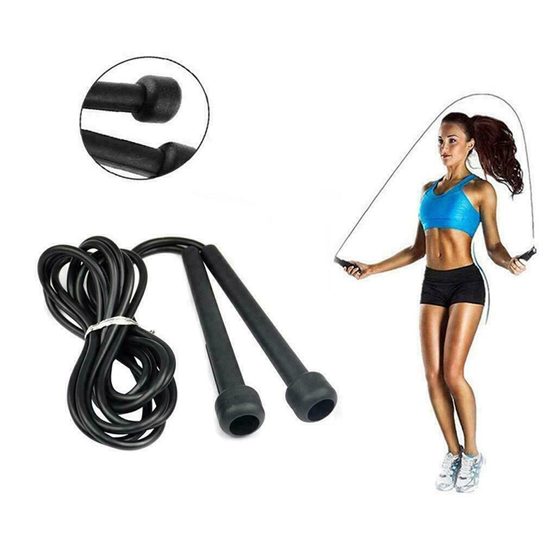 

Handle Jump Ropes Cross Fit Training Boxing Sports Exercises Skipping Jump Skipping Ropes Cable Steel Adjustable Fast Speed ABS