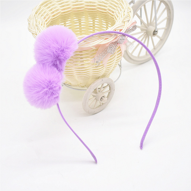 

Girls Cute Hair Ball Headwear Children's Headwear Photo Props Party Hair Hoop Belt Children's Jewelry, 10