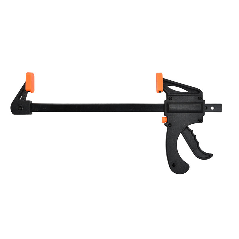 

4 Inch Quick Ratchet Release Speed Squeeze Wood Working Clamp Clip Kit Spreader Gadget Tool Diy Hand Tool Work Bar Random Color