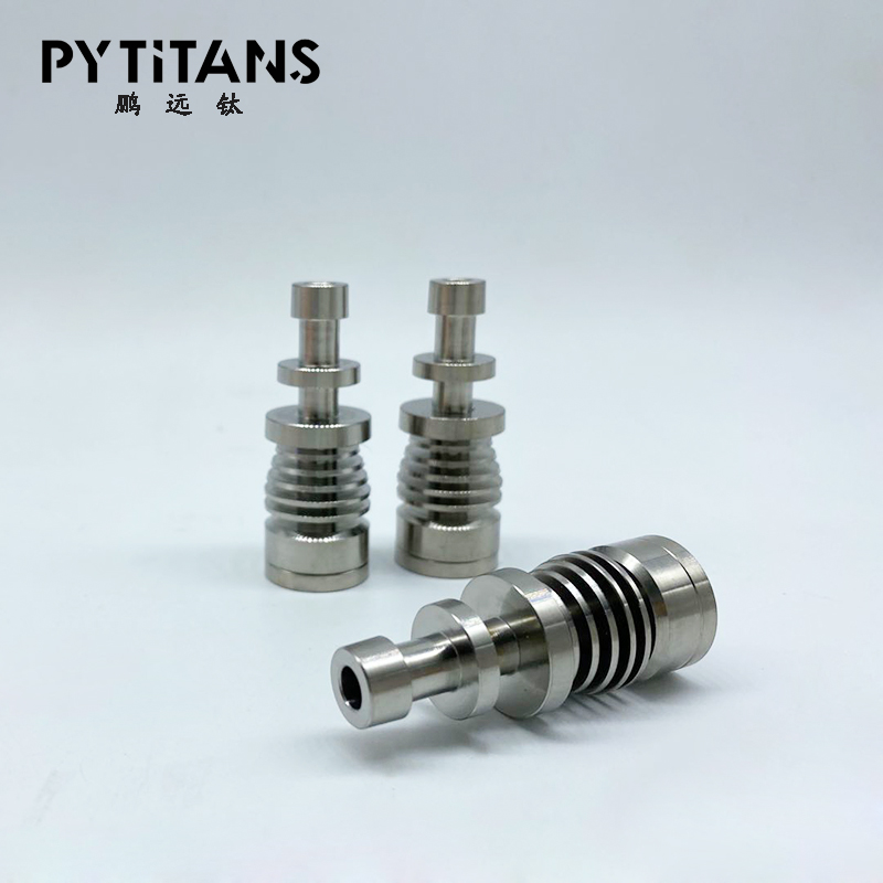 

Factory directly sale Vapenwiser Titanium 14&19domeless nali -male joint GR2 pure titanium best price