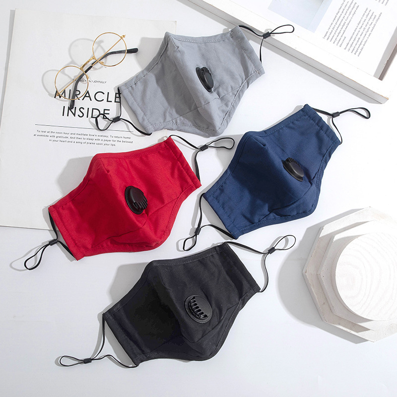 

Dustproof Breathable Masks Washable Masks for Both men and Women can be Adjustable and Inserted into Gasket with Valve T3I51015