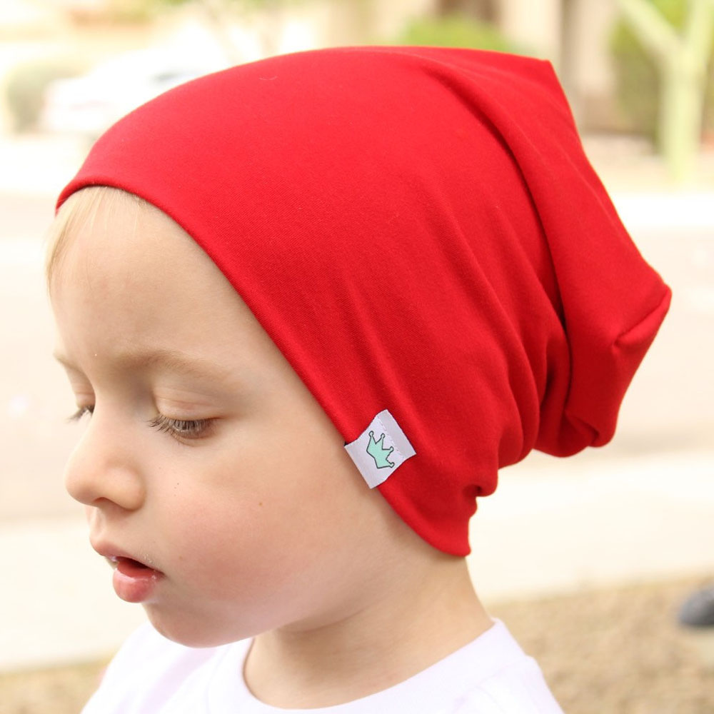 

Cute Solid Knitted Cotton Hats for Newborn Baby Children Autumn Winter Warm Earmuffs Colorful Crown Caps Skullies Baby Hat
