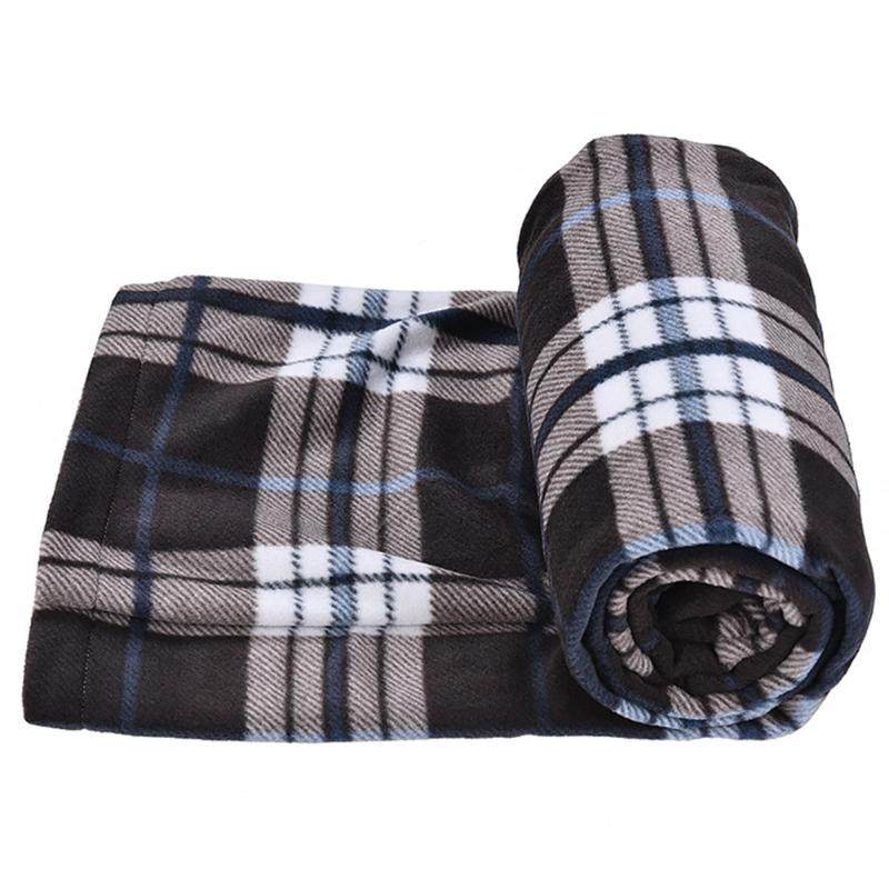 

Travel Liner Spring Soft Camping Portable Polar Fleece Ultralight Blanket Sleeping Bag Outdoor With Storage Pouch Winter Warm