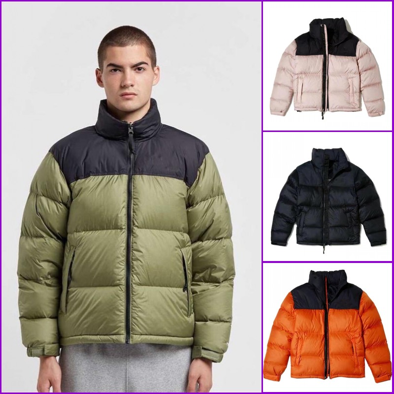 

2020 New mens Down Jacket Stylist Coat Leaves Printing Parka Winter Jacket Men Women Winter Feather Overcoat Jacket Coat Size M-XXL, Orange