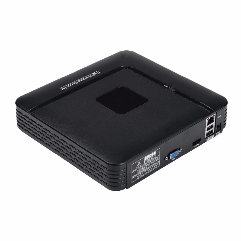 

Hamrolte ONVIF H.265 CCTV NVR 8CH 4MP/ 16CH 5MP Mini Network Video Recorder IE Cloud Motion Detection Xmeye Max 4K Video Output
