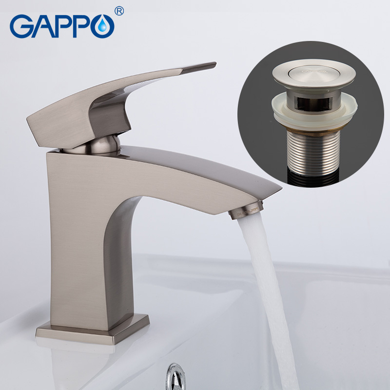 

GAPPO Basin Faucet brass water mixer tap bathroom basin faucet mixer deck mounted sink armatur