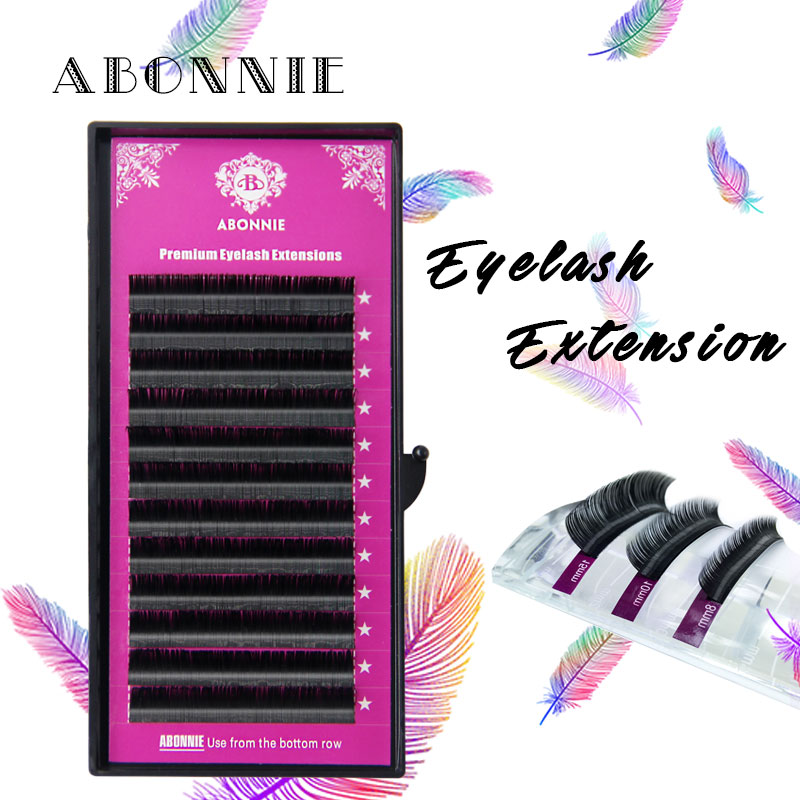 

0.03-0.25/8-15 Curl1 Case All Size JBCD Eyelash Extensions Mink Black Fake Natural False Eyelashes Curl