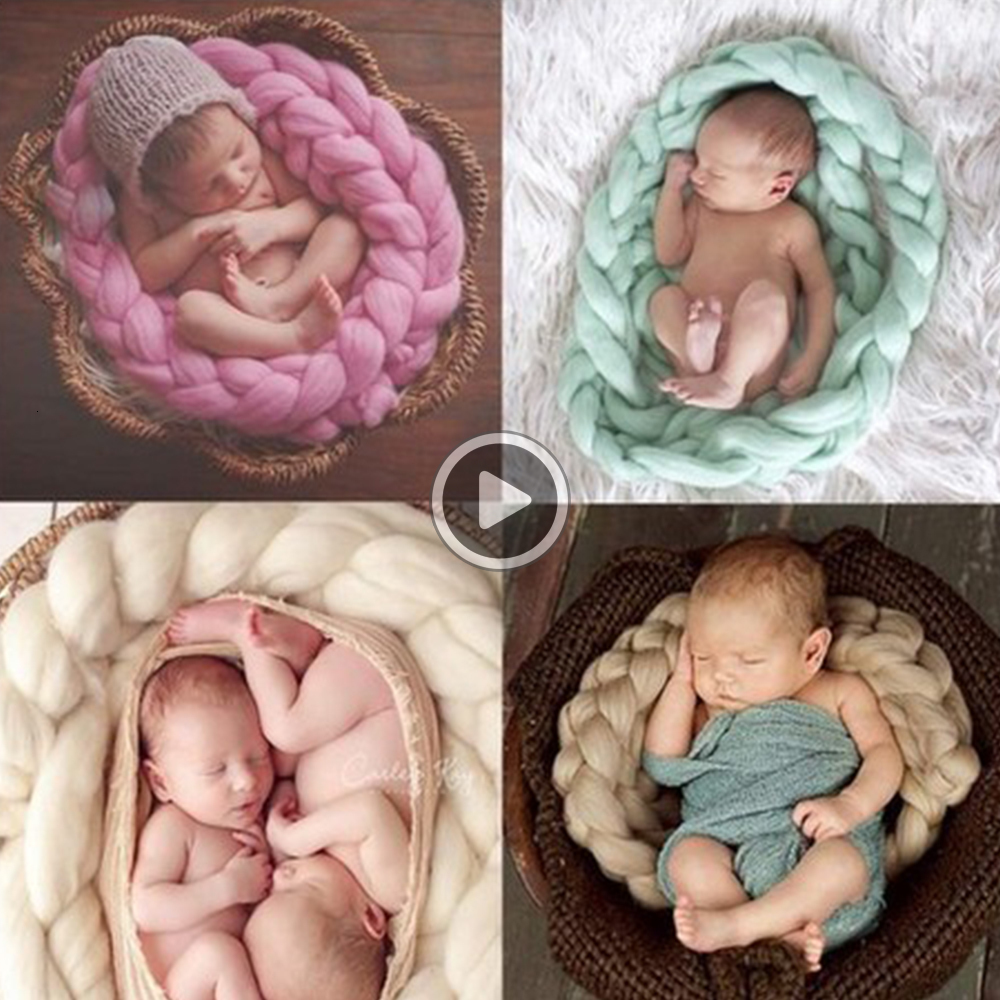 baby photoshoot props basket