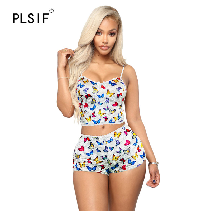

New arrive women shorts set summer strap sexy 2 pieces shorts suit lady casual two pieces outfits for women, Lavender