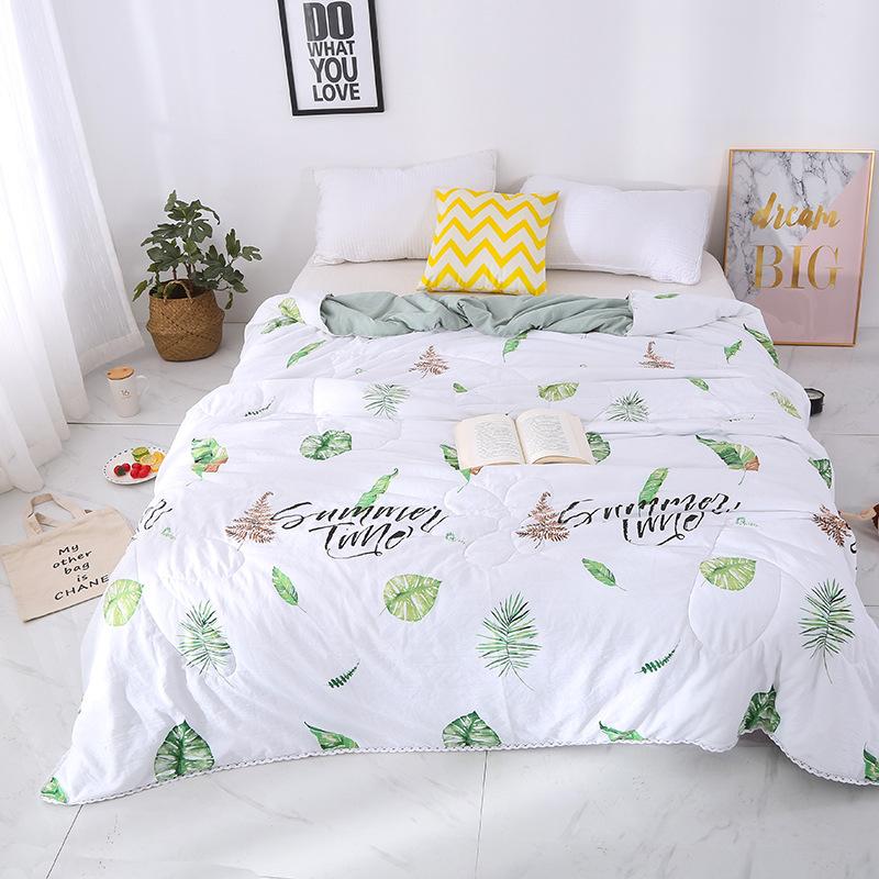 

23 bed quilt rainbow summer comforter Adult Kid Bedspread Bedclothes Flower Duvet Blanket quilting bedspreads double bed