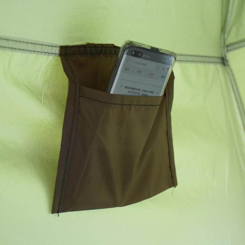 

Outdoor Moving Shower Toilet Tent Privacy Changing Bath Shelter Fitting Room Waterproof Anti-UV Up 190T Tent